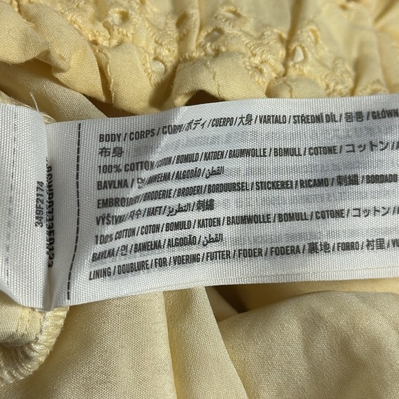 Hollister Yellow Eyelet Shorts - Picture 7 of 8